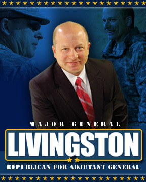 Major General Robert E. Livingston, Jr. is a conservative Republican candidate for the office of South Carolina Adjutant General.