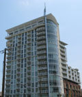 17 Story High Rise located on the corner of 6th and Caldwell