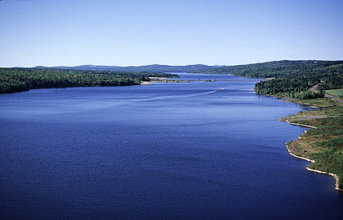 The St. John River runs 400km through New Brunswick and is Canada's 38th Canadian Heritage River.