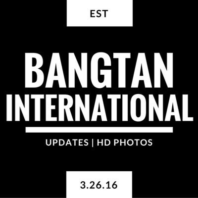 International Fanbase dedicated to @BTS_twt Follow us for updates, HD photos and spazz about BTS. Contact us at bangtan7international@gmail.com