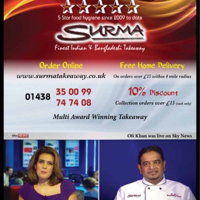 Multi Awards Winning Indian & Bangladeshi Takeaway. Est 1996. Five Star Rated from 2009 to date! 2009/10/11/12/13/14/15/16/17/18/19/20/21