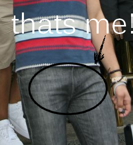 I'm the sex deprived dick in Joe Jonas pants. Trying to get out and breathe.