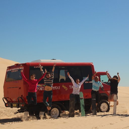 The Stockton Sand Dunes need to be seen to be believed!