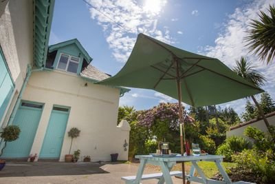 Charming and quirky holiday cottage in Whiting Bay on the Isle of Arran, in which we are, for now, enjoying ourselves rather than letting out.