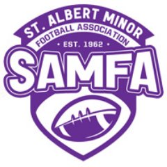SAMFA1962's profile picture. St. Albert Minor Football #SAMFANovice #SAMFABucs #SAMFAVikings #SAMFAColts #SAMFARiders #SAMFA49ers #SAMFAFury #SAMFAStorm #SAMFAVarsityProgram