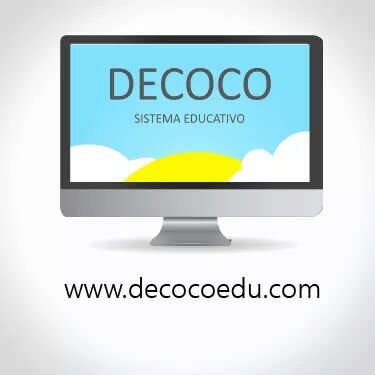 DECOCO 
Sistema Educativo, Interactivo y Tutorial. https://t.co/ocYVFEYaZo - info@decocoedu.com
