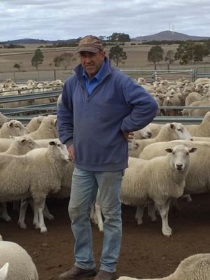 Farming prime lambs and cropping near Ararat in western Vic on productive perennial pasture