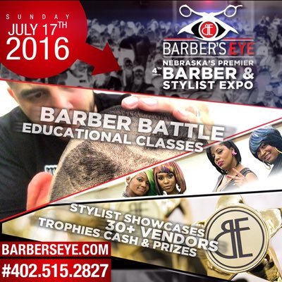 Barber's Eye is not only a brand yet a movement 2 build Confidence Respect & Love 4 the Craft & 2 utilized our craft from a different perspective.