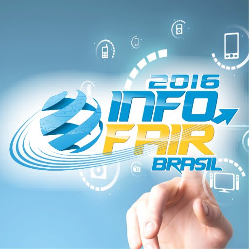 InfofairBrasil's profile picture. De 27 a 30 de julho de 2016. Congresso e Feira Brasileira de Equipamentos, Serviços, softwares e Tecnologias da Informação.