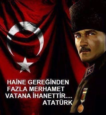 Türkiye Cumhuriyeti Sevdalısı Vatansever Türk Milliyetçisi...Fenerbahçeli..Görüşlerim beni bağlar.Her RT ettiğim onayladığım anlamına gelmez.