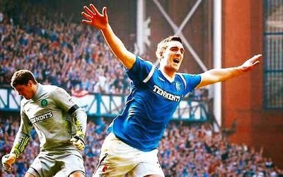 Goalkeeper for Castle Juniors Bangor , Love Glasgow Rangers,