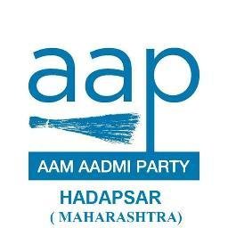 Official Handle of AAP Hadapsar, ये आम आदमी पार्टी हडपसर का Official handle है ।