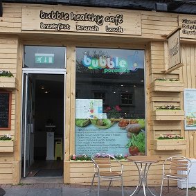 a Modern Cafe/ Restaurant with a Traditional Food and Unique Vegan,  Vegatarian, Gluten Free, Dairy Free, Paleo, Plant-Based Menu with first Bubble Tea in Town!