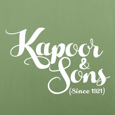 Official account of Kapoor And Sons, directed by Shakun Batra, starring Sidharth Malhotra, Fawad Khan, Alia Bhatt & Rishi Kapoor. Releasing on 18th March 2016