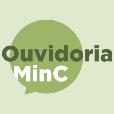 Canal de comunicação entre o cidadão e o Ministério da Cultura. Acesse https://t.co/cYM068LP5U, para cadastrar sua manifestação.