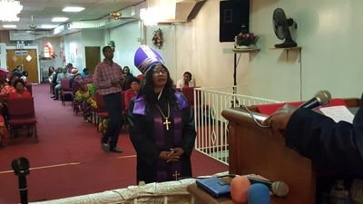 Bishop Glory Igwe, General Overseers Highly Favored Ministry . Massachusetts USA. work @ North Shores. lives Staten Island, New York, USA
