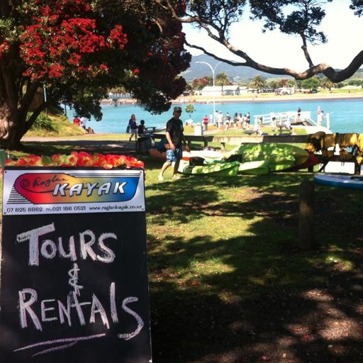 We are a watersports business in Raglan, New Zealand.  Kayak and Paddleboarding rentals and tours in the majestic Raglan Harbour is our thing..