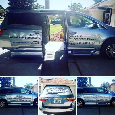 John's Wheels, LLC, is a non medical transportation service for both wheelchair and ambulatory persons.