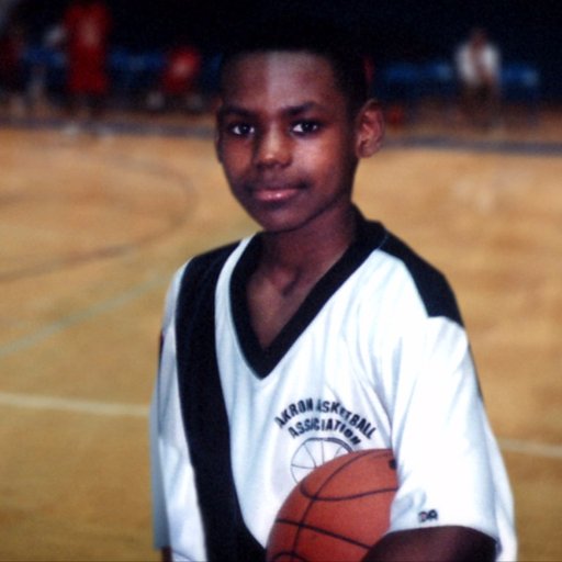 lebron james little boy