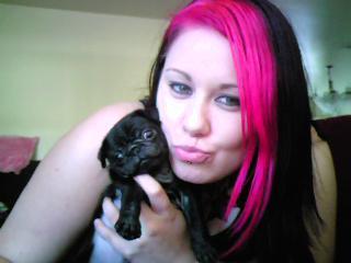 KayGrumps's profile picture. Pug and Boston Mother.