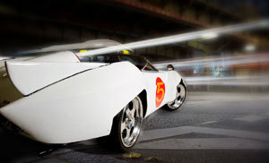 TheRealMach5's profile picture. The Mach 5 from your favorite childhood cartoon Speed Racer has come alive!
http://t.co/FJkZbJ9Z