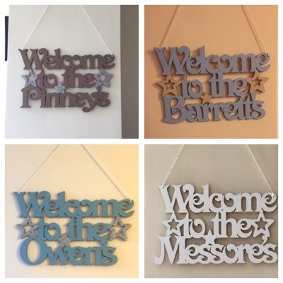 Quality, handmade and personalised items made to order.