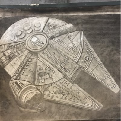 Charcoal/Eraser Art by KC Wells. FIND ME ON Instagram: @IAmSilvaBug and FB: SilvaBug