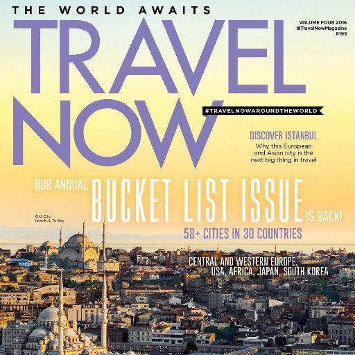 The official twitter account of TravelNow Magazine! Got any travel stories to share? Tag us and use the hashtag #TravelNow so we can retweet them!