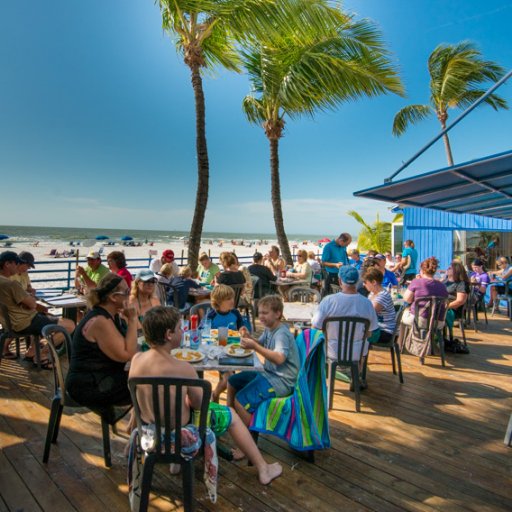 Sit back, relax and enjoy the best service, food and view Fort Myers Beach has to offer!