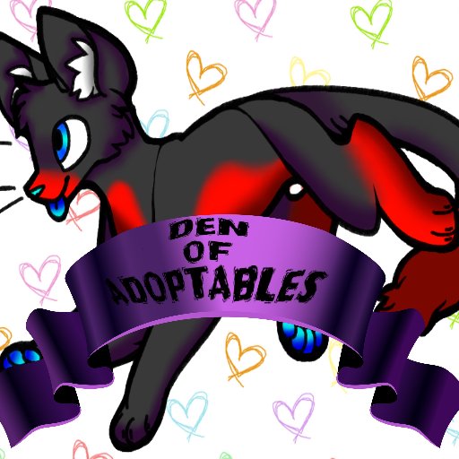 DenOfAdoptables's profile picture. |Owner: @FurrySapphire|Co:@RabidRatRuby| (Not A Bot) We post our own adoptable raffles & rt others who bump us.@ us under your post & we will rt the adoptables!