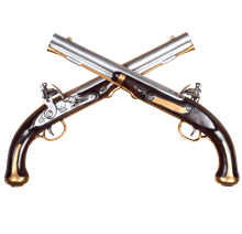 You’ve found the ONLY full-sized, non-functional Harpers Ferry display pistol available on the planet!