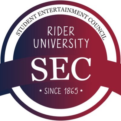@Rider_University Student Entertainment Council Facebook: RiderUniversitySEC Instagram: RiderU_SEC