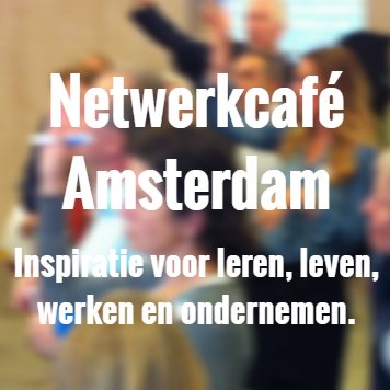 Netwerkcafé Amsterdam inspireert 50-plussers uit Amsterdam en omgeving om met elkaar meer te halen uit hun vakkennis, beroeps- en levenservaring.