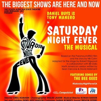 The State Theatre & Bernard Jay bring you SATURDAY NIGHT FEVER at The Opera Stage @sastatetheatre from 13 September 2016. Book at https://t.co/x479xOdqUL