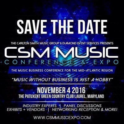 The #musicbusiness conference for the MidAtlantic region. Learn the tools needed to make your music a success! Early registration now open! #musicbiz #dmvmusic