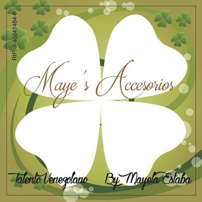 Mayesaccesorios's profile picture. Maye's accesorios les ofrece piezas exclusivas ventas al mayor. Inf: mayes@samanvenezuela.com / mayelaestaba@gmail.com        Instagram: @mayes_accesorios