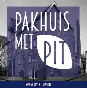 Pakhuis met PIT in #Deventer waar u bijeenkomsten, trainingen, intervisies, cursussen en borrels kunt organiseren vanaf €100 per dagdeel.