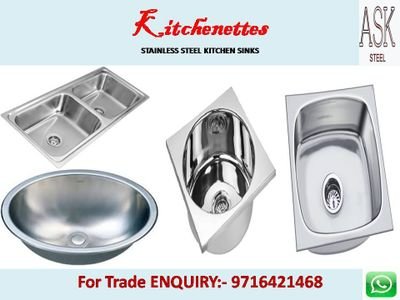 Manufacturer and supplier  Ss kitchen sink, handmade sink,  Flushing cistern, Seat cover, Waste Pipe, Waste Coupling, Teflon Tape, Connection Pipe etc.
