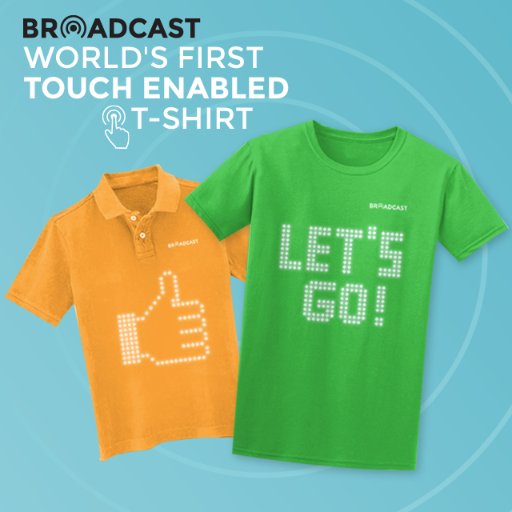 A revolutionary programmable LED #tshirt that can display any slogan you want using your smartphone. Pre-order from Indiegogo! #WearYourMind