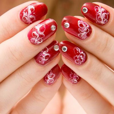 fingernail polish, nail design, nail art....