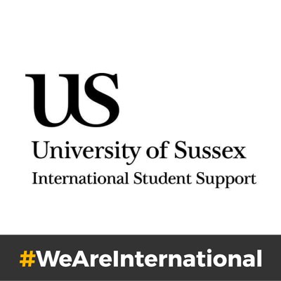 International Student Support @SussexUni. We will help you prepare to come to Sussex, welcome you when you arrive and support you when you're here