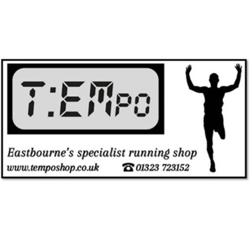 Eastbourne's Independent Running Shop,  Tri Tempo Eastbourne, UK affiliated running club session every Tuesday, Tempo 10k, Gait analysis service provider