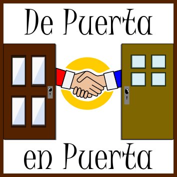 Detrás de cada puerta hay alguien que ofrece productos o servicios; detrás de cada puerta hay alguien que busca esos productos y servicios. ¡Recomendemos!
