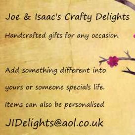 Handcrafted gifts for all occasions, including a selection of one of a kind items. 

Going LIVE from 21/07/2016