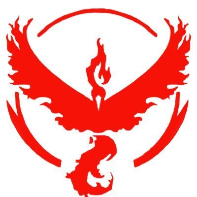 Pokemon Team Valor in the greater Pittsburgh area. Essentially the Gryffindor of Pokemon Go.