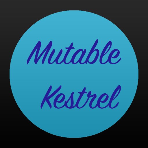 MutableKestrel's profile picture. YouTube: MutableKestrel
