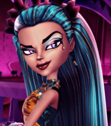 Nefera De Nile, student of Monster High. Daughter of the Mummy and sister of Cleo and Ramses, Princess of Egypt.