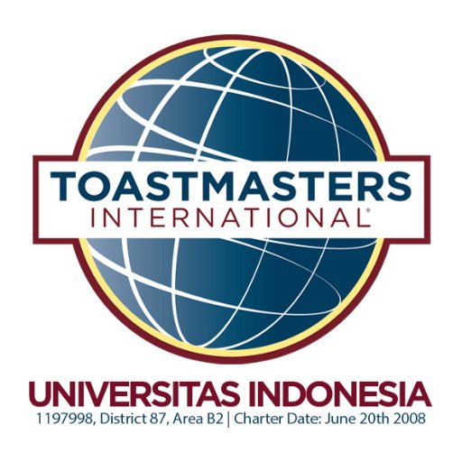 An Affiliation of Toastmasters International. Open for public. Meet weekly at Central Lib., UI Campus Depok. E-mail: laudza.ug@gmail.com for detail.