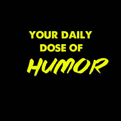 Daily dose of humor will bring you the latest funny stories, omg facts, other crazy shit, jokes, and more.

Laugh, enjoy and share the world.