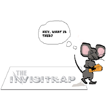 TheInvisitrap's profile picture. Tired of clever little rodents that seem to bypass your mouse traps as if they can see them? Invisible NEW patented clear biodegradable sticky plastic traps.